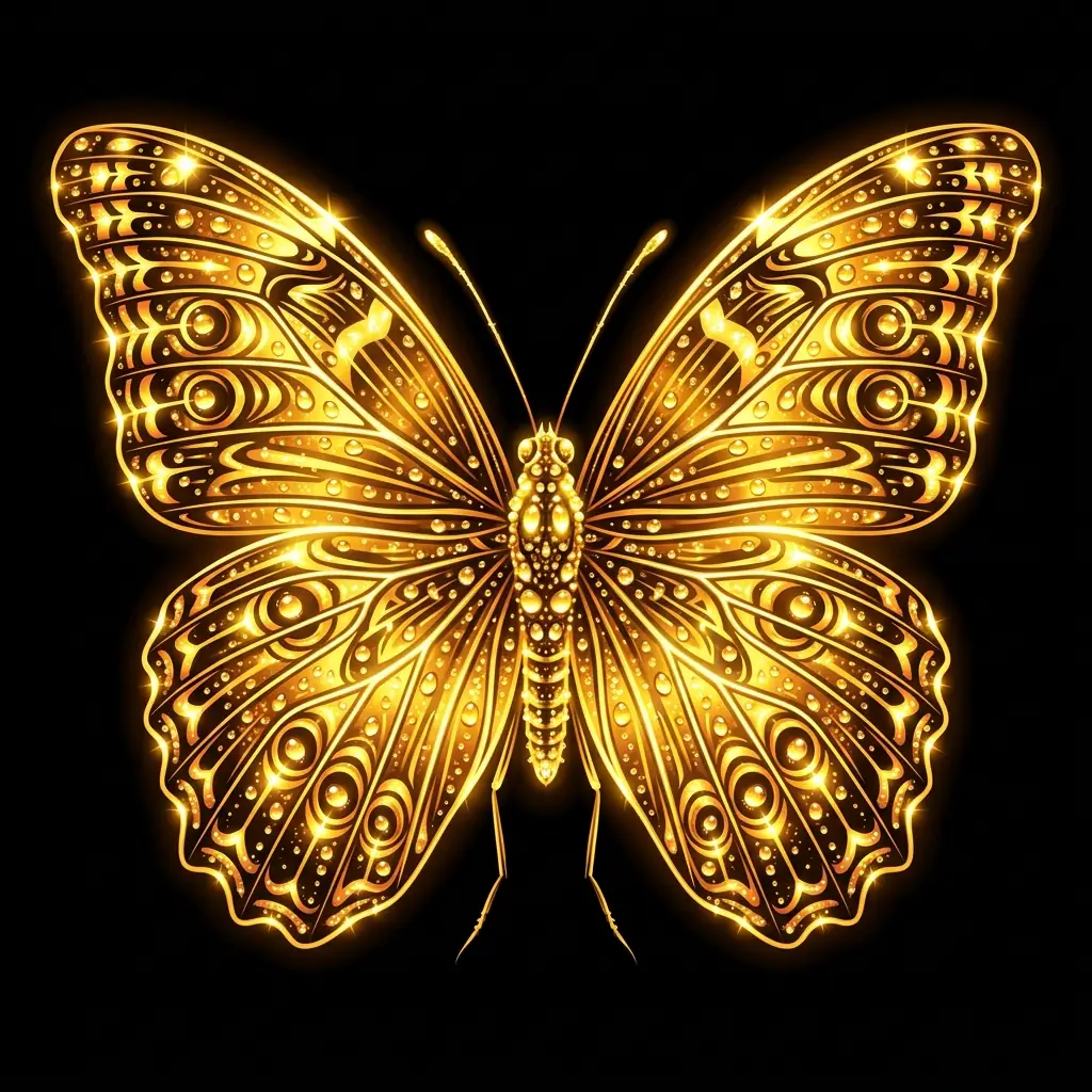 Gold Butterfly